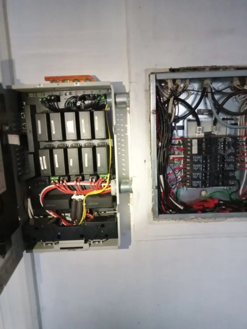 Electrical panel upgrade completed for Ring Doorbell Installation in Middletown